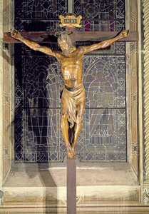 Feszület, 1425 körül (polikróm fa)